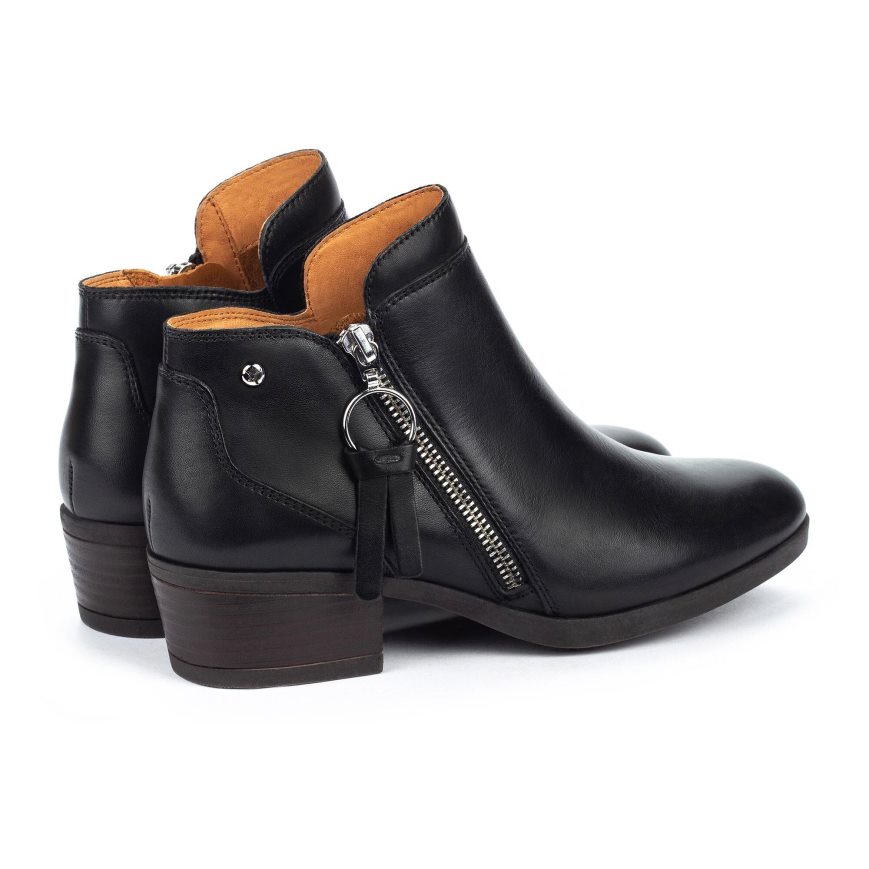 Women's Pikolinos DAROCA Ankle Boots Black | NZ E12AQ75